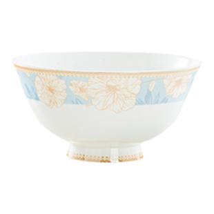 家用景德镇高温瓷碗陶瓷餐具6/10个装防烫高脚碗法式碗碟微波炉用