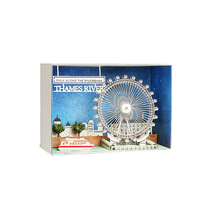 【纸风景】jeancard镭射diy纸雕