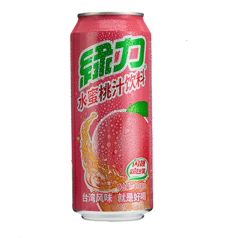 绿力果汁4种口味国货饮料