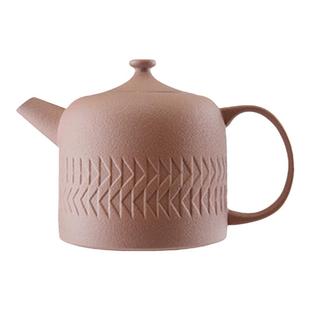 多样屋一帆风顺茶具组复古个性家用客厅简约中式高温陶泡茶具