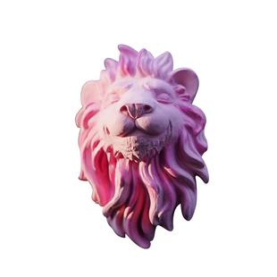 喜狮微笑狮子座汽车载香薰氛水空调出风口夹车内装饰礼物粉色治愈