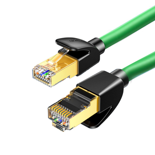 绿联网线工业万千兆超六6七7类高柔Profinet连接EtherCAT屏蔽成品