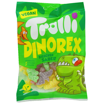 德国口力恐龙酸毛毛虫橡皮糖