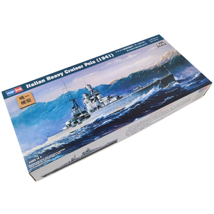 小号手 86502 拼装军舰模型 1/350意大利波拉号重巡洋舰 (1941年)