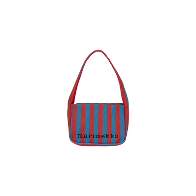 新年礼物Marimekko早秋款MERIROSVO印花拉链条纹百搭通勤单肩包