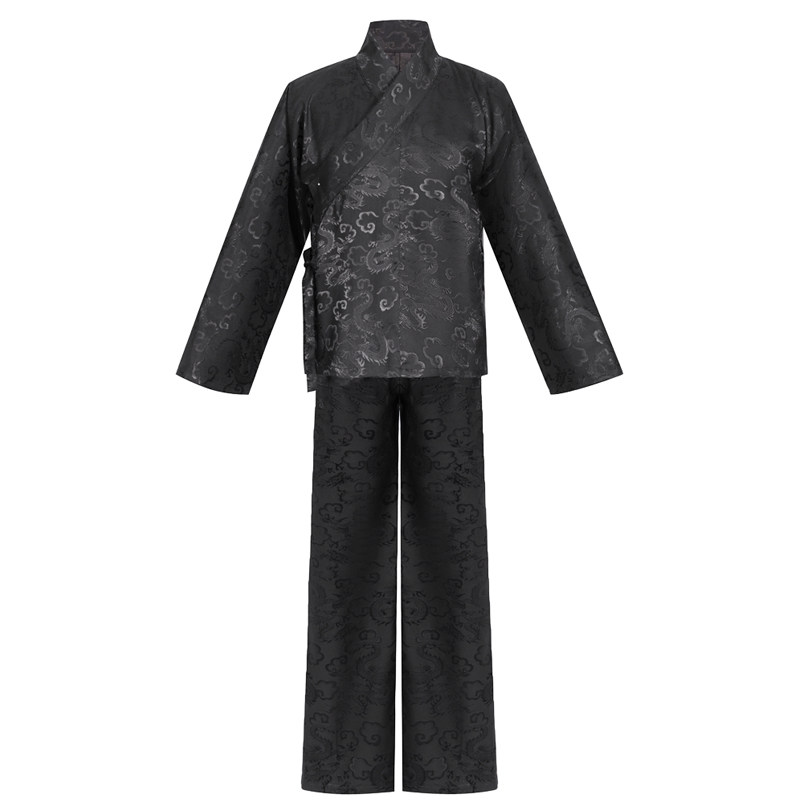 昭华赋汉服中衣中裤直袖内搭里衣汉服