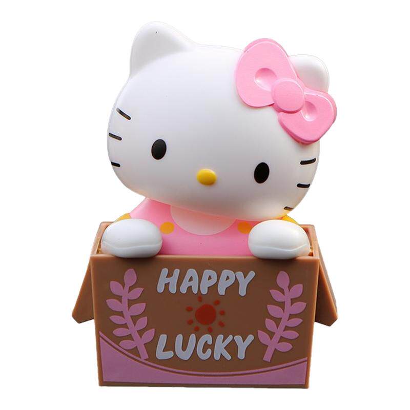 汽车太阳能摇头摆件HelloKitty