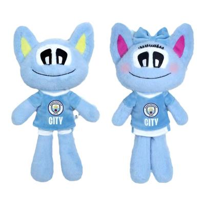 聚星动力曼城吉祥物毛绒玩偶球迷