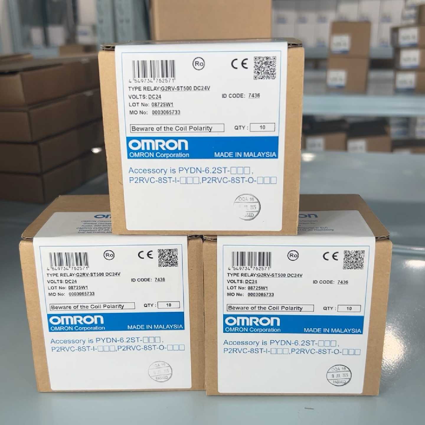 议价欧姆龙 G2RV-ST500 24VDC 继电器底座