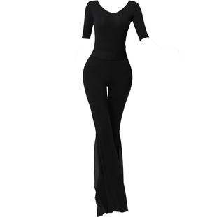 形体训练服装女新款礼仪培训高端导师服优雅走秀时尚舞蹈练功套装