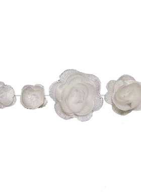 Gallery鱼线法式复古花朵颈链