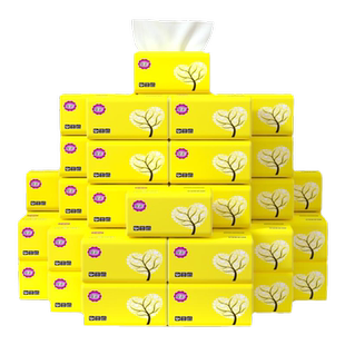 漫花90包纸巾抽纸整箱批发卫生纸厕纸宿舍囤货装实惠装餐巾纸抽