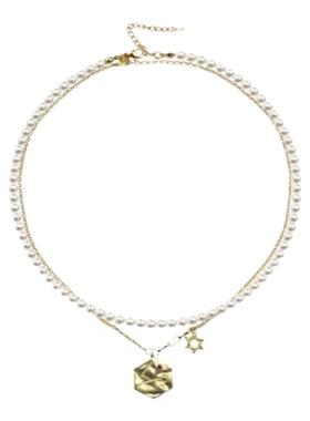 骄阳伴我白百何简冰同款珍珠项链