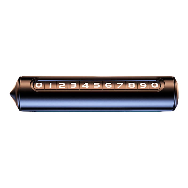 汽车破窗器号码牌挪车电话牌摆件车载手机留号车用临时停车安全锤