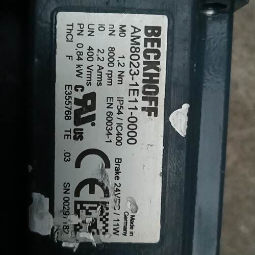 【询价】倍福BECKHOFF-AM8023-1E11-0000.库存适用