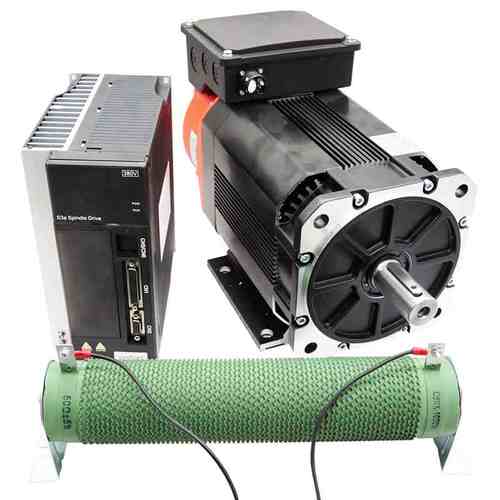 1575KW11KW30KW主轴伺服电机驱动套装车床铣床异步高惯量6000转