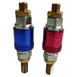 挂车螺旋气管快速接头牵引车刹车气管连接阀自封阀加厚防爆大气量