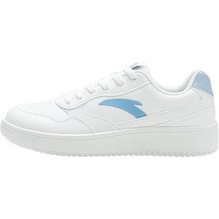 安踏轻程板鞋男鞋低帮2025秋季官方正品轻便小白鞋休闲白色运动鞋