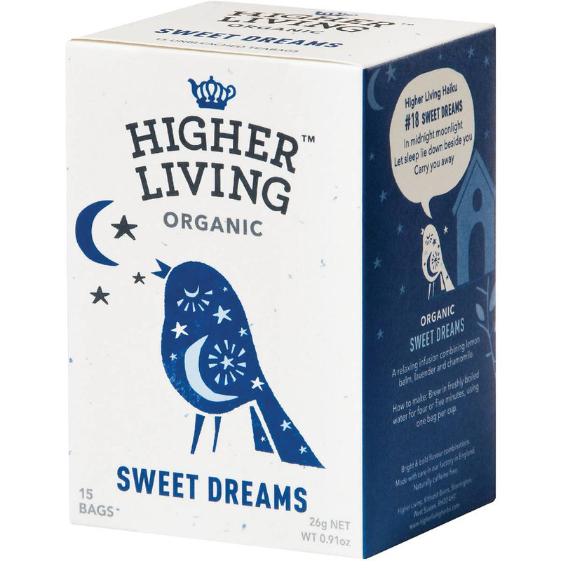 英国Higher Living甜梦茶好梦茶晚安茶包柠檬绿茶袋泡茶澳洲直邮