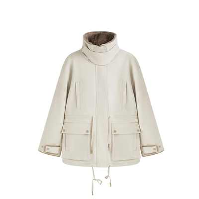 Age of Ascent 重工冬季御寒托卡毛绒内胆中长款工装派克服棉服