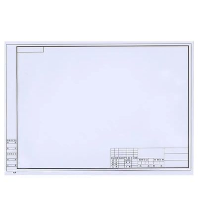 a1有框制图纸a2带框a3A4园林土木