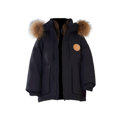 ABC中长款加厚90白鸭绒羽绒服