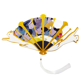 三木君 王者 不知火舞魅语cos道具服扇子 武器荣耀 时异录定制