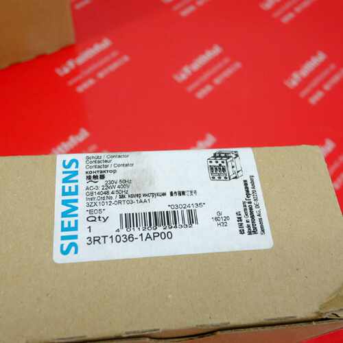 议价Siemens 3RT1036-1AP00 西门子全新接触器