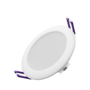 公牛嵌入式塑料筒灯家用客厅卧室电视墙筒灯无主灯吊顶天花灯