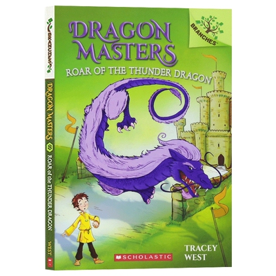 学乐大树系列 驯龙大师8 英文原版 Dragon Masters #8 Roar Of The Thunder Dragon 儿童读物 英文版 进口英语书籍