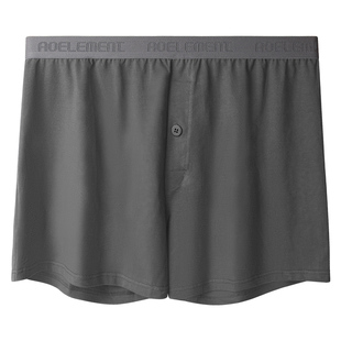 奥元素男士内裤男平角裤潮棉质阿罗裤男士居家哈罗裤宽松四角短裤