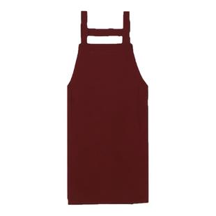 新款围裙家用红色厨房男士女工作专用定制罩衣上班餐饮袖套耐用