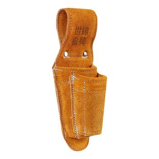 加厚牛皮电工腰包多功能工具包扳手套钳套装修维修安装专用腰包