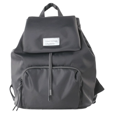 MASMARULEZ正品现货防水束口双肩包draw flap backpack Dark gray
