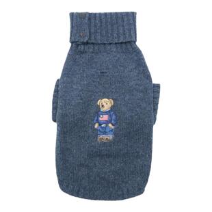 拉夫劳伦高领小熊宠物毛衣保暖狗狗衣服秋冬款Polo Ralph Lauren