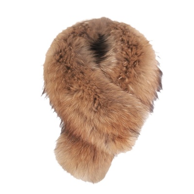 狐狸毛秋冬韩版羽绒服毛领子通用