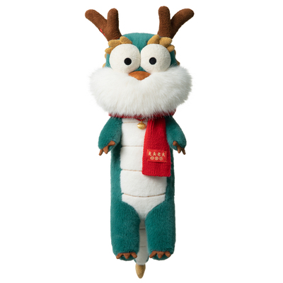 问童子龙年布艺毛绒玩偶