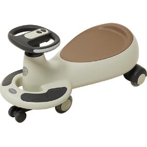 贝易儿童扭扭车四轮ABS双重防侧翻安全亲肤圆润可坐可骑溜溜车