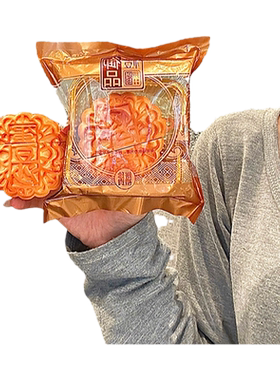 耳机壳立体月饼可爱风软壳