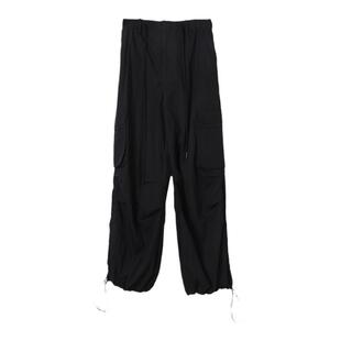 西町村屋潮酷拼接抽绳工装裤女装秋季新款休闲宽松裤子XA9C10137