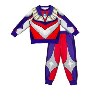 女童卫衣格丽乔奥特曼衣服男春秋装赛罗套装特利迦卫衣服装外套