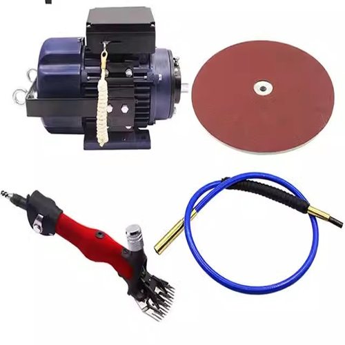 电动剪刀羊毛剪 大软轴电剪羊毛推子软轴剪毛机羊毛剪剪磨一体机