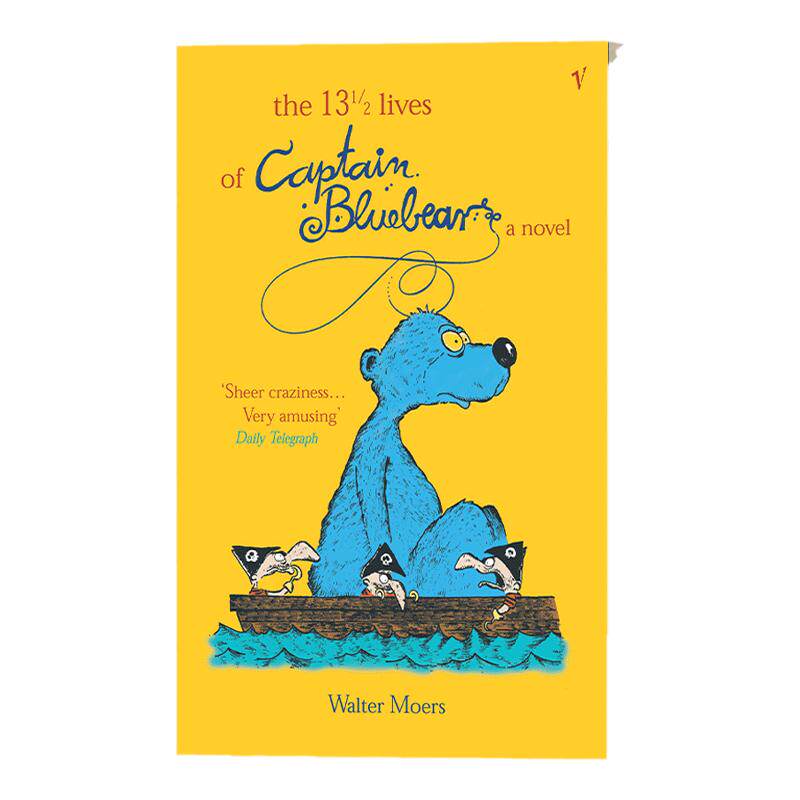 英文原版小说 13.5 Lives Of Captain Bluebear 蓝熊船长的13条半命 一只海熊的半生回忆录 瓦尔特·莫尔斯 英文版 进口英语书籍