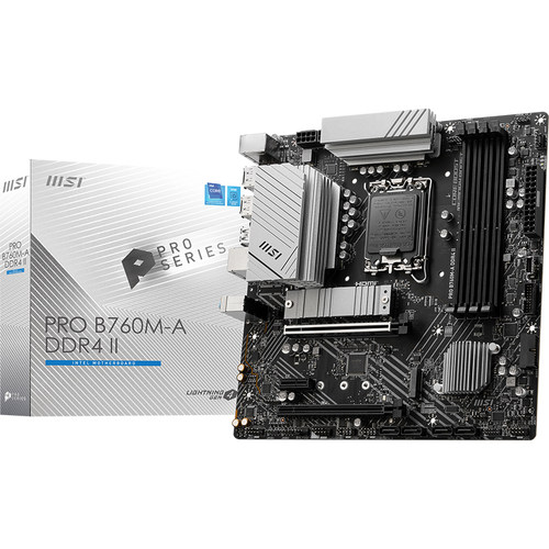 MSI/微星官方B760M-A WIFI DDR4 II台式电脑主机游戏主板ddr4内存