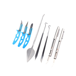 兽用阉割刀不锈钢笔式阉割刀煽猪阉猪工具小猪仔猪去势敲猪手术刀