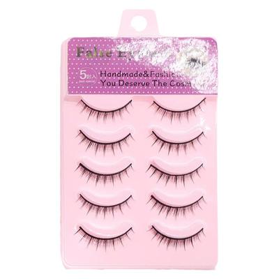 梦鹿硬梗一片式小恶魔浓密假睫毛