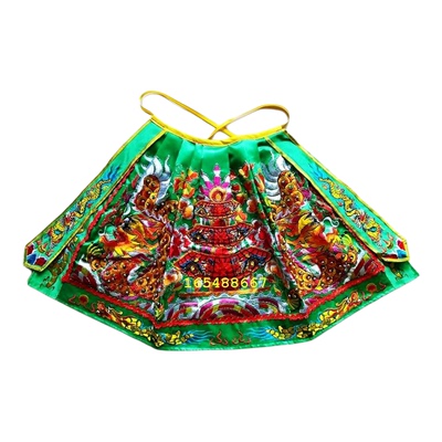 神像龙袍佛衣神明衣黄龙衣披风