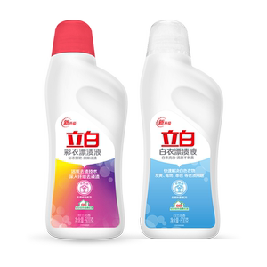 立白漂白水白色彩色衣服彩漂渍液家用多用漂白剂去渍去黄增白正品