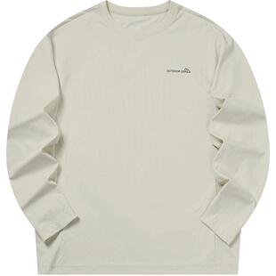 鸿星尔克长袖t恤男款2026春季新款男士户外运动宽松上衣男生衣服