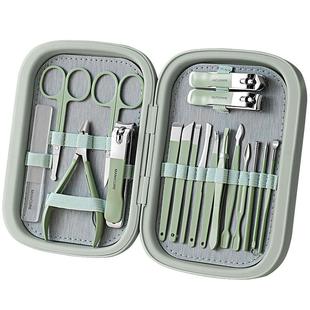 指甲刀套装指甲剪家用男女专用修脚工具修甲刀钳子原装美甲18件套